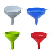 Kit Com 4 Funil Gigante Nº5 Plástico Sortidos.