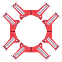 Kit Com 4 Grampos Sargento Angular 75Mm 90 Graus Charbs