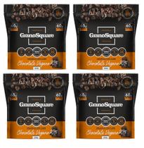 Kit Com 4 Granola Low Carb Chocolate Vegano 200G Granosquare