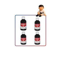 Kit com 4 iodo 10% 100 ml pequeno vansil