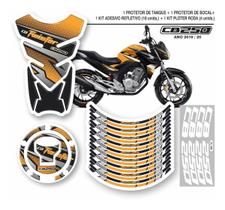 Kit Com 4 Itens Cb 250 Twister - Tanque,boca,roda,aro H637