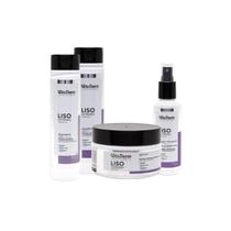 Kit Com 4 Itens Liso Extremo Vita Derm Kit Com 4 Itens Liso Extremo Vita Derm