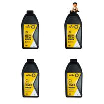 Kit com 4 karter oleo compressor iso vg 150 1l.