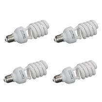 Kit Com 4 Lâmpadas De Luz Fria Contínua 45W 110V