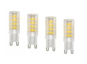 Kit com 4 Lâmpadas Halopin G9 Led 5W 3000K ou 6000K