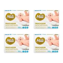 Kit Com 4 Lençol Trocador Absorvente Descartável Mili Love&Care 5 Unidades Cada Kit Com 4 Lençol Trocador Absorvente Descartável Mili Love&Care 5 Unidades Cada