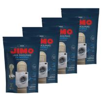 Kit com 4 Limpa Máquina De Lavar Roupa Jimo com 2 pastilhas 20g cada Kit com 4 Limpa Máquina De Lavar Roupa Jimo com 2 pastilhas 20g cada