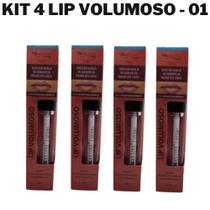 Kit Com 4 Lip Volumoso Cor 01 - Max Love