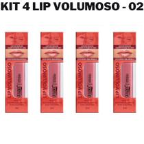 Kit Com 4 Lip Volumoso Cor 02 - Max Love