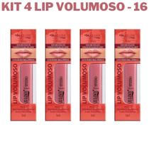Kit Com 4 Lip Volumoso Cor 16 - Max Love