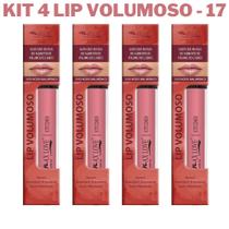 Kit Com 4 Lip Volumoso Cor 17 - Max Love