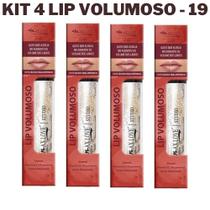 Kit Com 4 Lip Volumoso Cor 19