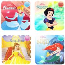 Kit com 4 Livros da Coleção Minhas Primeiras Histórias Disney Princesas - Editora Bicho Esperto