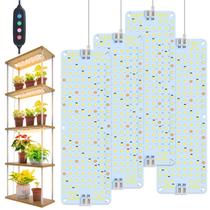Kit com 4 Luminárias LED de Espectro Total para Cultivo FECiDA 2026 Kit com 4 Luminárias LED de Espectro Total para Cultivo FECiDA 2026