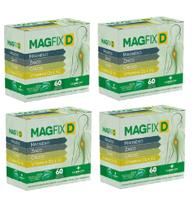 KIT com 4 Magfix D 60 Cáps La San-Day KIT com 4 Magfix D 60 Cáps La San-Day