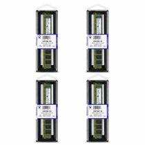 Kit Com 4 Memorias 8gb,Ddr3 Kingston 1600mhz Kvr16n118