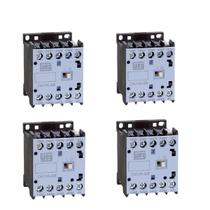 Kit com 4 Mini Contatores Auxiliares Weg 10A 24VCC Ideal para Seus Projetos! Kit com 4 Mini Contatores Auxiliares Weg 10A 24VCC Ideal para Seus Projetos!