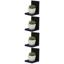 Kit Com 4 Mini Prateleiras Buzios 15 X 12cm Kit Com 4 Mini Prateleiras Buzios 15 X 12cm