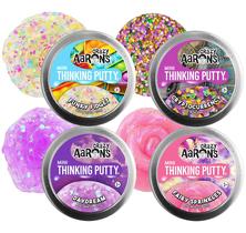 Kit com 4 Mini Puttys Crazy Aaron's - Funky Fidget Daydream Cryptocurrency Fairy Sprinkles (13,3g)