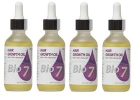 Kit com 4 Óleos de Crescimento Capilar Natures Bio 7 - 60ml