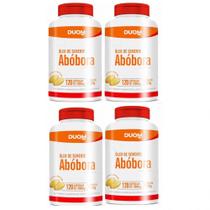 Kit com 4 Oleos de Sementes de Aboboras 1g 120 Capsulas - Duom Origina