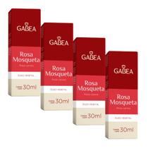 Kit com 4 Oleos Vegetais Rosa Mosqueta Duom 30ml