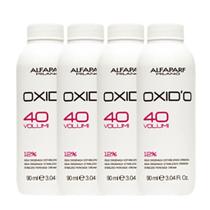 Kit com 4 Oxid'o 12% Água Oxigenada 40 volumes 90ml (4 unds)