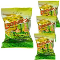 Kit Com 4 Pacotes De Bananinha Tropdan 30G