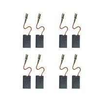 Kit com 4 par Escovas de Carvão Compatível com Martelete Vonder MPV853 e DWT MPD853 9320853000