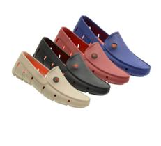 kit com 4 pare de mocassim coloridos