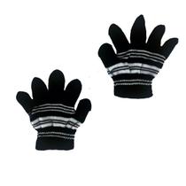 Kit Com 4 Pares De Luvas Quentinhas Para Inverno Frio Infantil
