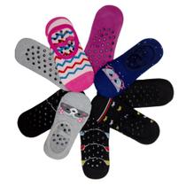 Kit com 4 Pares de Meia Sapatilha Antiderrapante Kit com 4 Pares de Meia Sapatilha Antiderrapante