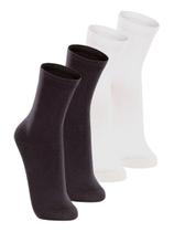 Kit com 4 Pares de Meias Cano Longo Lupo 4575-088 Colorido