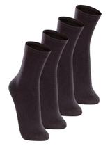 Kit com 4 Pares de Meias Cano Longo Lupo 4575-088 Kit com 4 Pares de Meias Cano Longo Lupo 4575-088