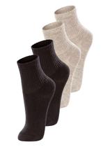 Kit com 4 Pares de Meias Infantil Cano Médio Lupo 2727-088 Colorido