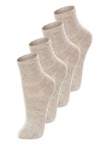 Kit com 4 Pares de Meias Infantil Cano Médio Lupo 2727-088