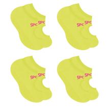 Kit Com 4 Pares De Meias Sapatilha Antiderrapante Yoga Pilates Selene Kit Com 4 Pares De Meias Sapatilha Antiderrapante Yoga Pilates Selene