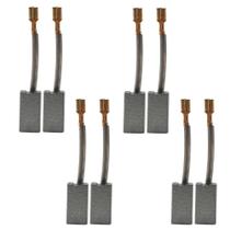 Kit com 4 pares Escova Carvão Compatível com Martelete Vonder MPV1500 e DWT MPD1500 9310150089 Kit com 4 pares Escova Carvão Compatível com Martelete Vonder MPV1500 e DWT MPD1500 9310150089