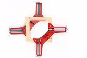 Kit com 4 Peças - Grampo Sargento Angular 3'' Pequeno em Metal - Profissional 8 Kit com 4 Peças - Grampo Sargento Angular 3'' Pequeno em Metal - Profissional 8