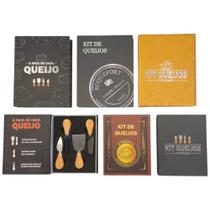 Kit com 4 Peças para Queijo com Caixa Criativa Fromelier Sortido Kit com 4 Peças para Queijo com Caixa Criativa Fromelier Sortido