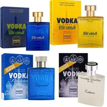 Kit Com 4 Perfumes Vodka Paris Elysees 100Ml