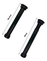 Kit Com 4 Pés Cozinha/armário Plástico 26,4 Á 30,00cm