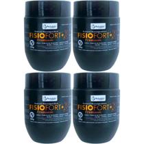 Kit com 4 Pomada Massageadora FisioFort Premium 240g