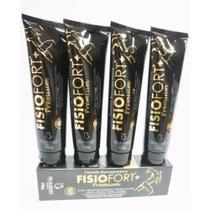 Kit Com 4 Pomada Premium 150 G Pomada Fisiofort Preta