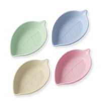 Kit com 4 Potes Pequenos de Fibra de Bambu BPA Free, sustentável e resistente Kit com 4 Potes Pequenos de Fibra de Bambu BPA Free, sustentável e resistente