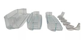 Kit Com 4 Prateleiras Do Refrigerador Esmaltec ROC 29 a 35 Kit Com 4 Prateleiras Do Refrigerador Esmaltec ROC 29 a 35