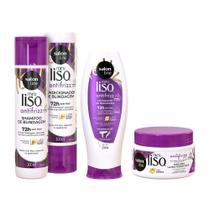 Kit com 4 produtos Meu Liso Antifrizz