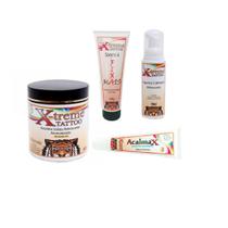 Kit Com 4 Produtos Para Tattoo Perfeita Xtreme Tattoo