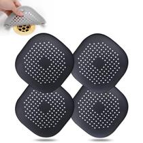 Kit com 4 protetores de ralo de silicone Bovinde Kit com 4 protetores de ralo de silicone Bovinde