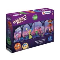 Kit com 4 Quebra Cabeças das Emoções Divertidamente 2 com 4 Cenas 400 Peças Xalingo Disney Pixar Kit com 4 Quebra Cabeças das Emoções Divertidamente 2 com 4 Cenas 400 Peças Xalingo Disney Pixar